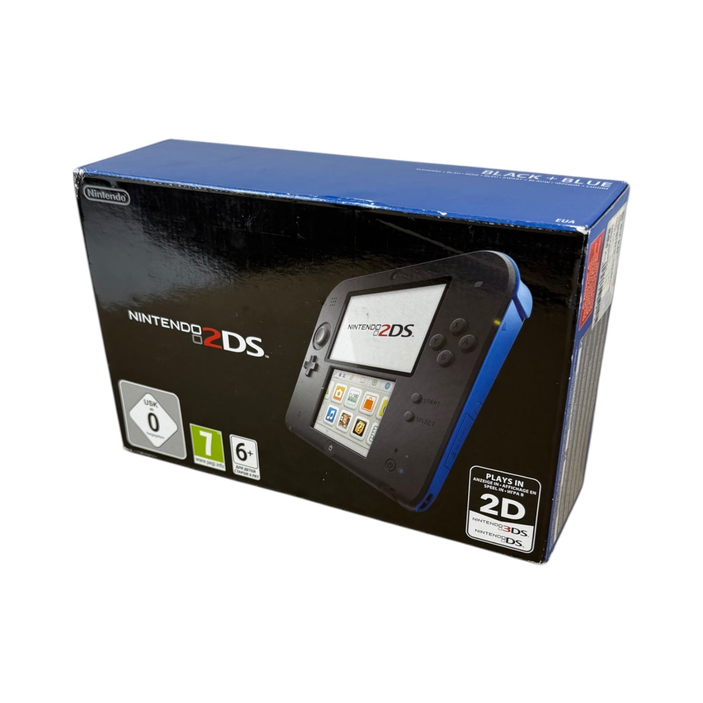 Nintendo 2DS Schwarz/Blau OVP (neu)