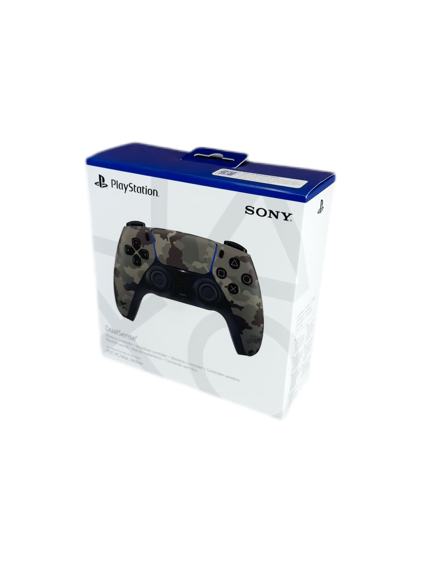 Sony PlayStation 5 DualSense Wireless Controller Grey Camouflage